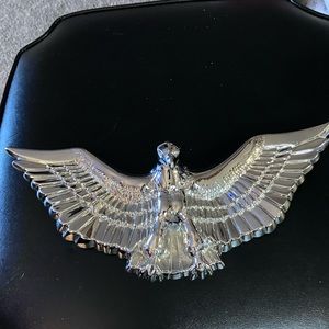 A New Silver Eagle purchased for our Eagle Bus, but never used it. 12” x 5”